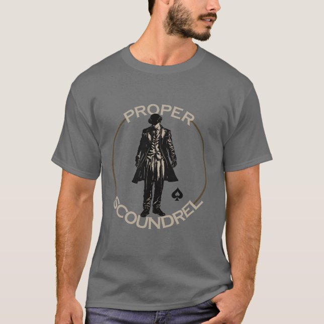 Proper Scoundrel  T-Shirt (Front)