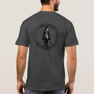 Proper Scoundrel tshirt back