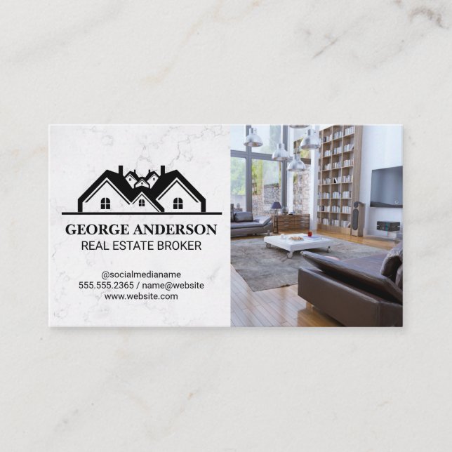 Properties | Home Interior Business Card (Front)