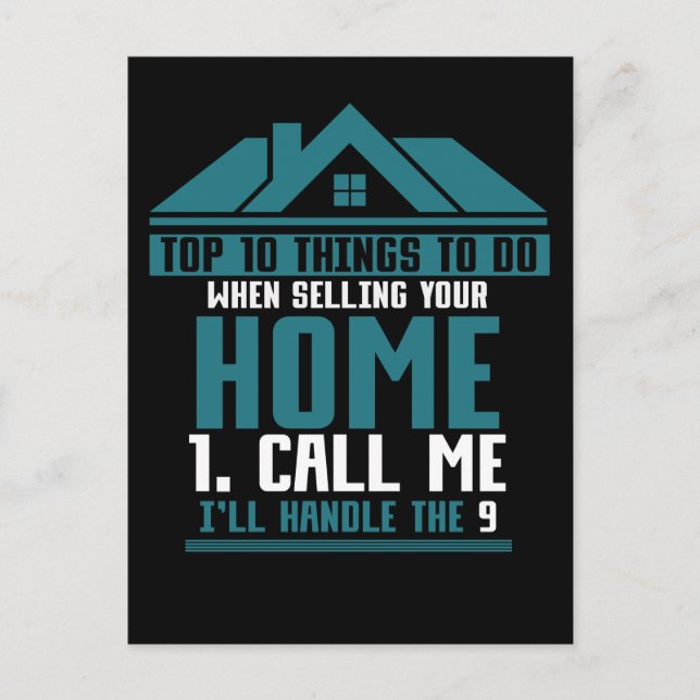 Property Invenstor Best Real Estate Agent Postcard (Front)