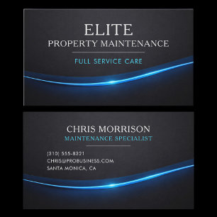 Property Maintenance Business Card