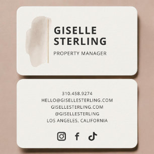 Property Manager Business Card