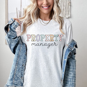 Property Manager, Landlord, Real Estate Investor T-Shirt