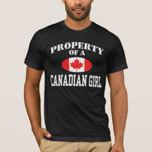 Property of a Canadian Girl T-Shirt
