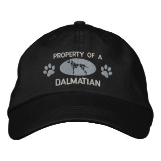 Property of a Dalmatian Embroidered Hat
