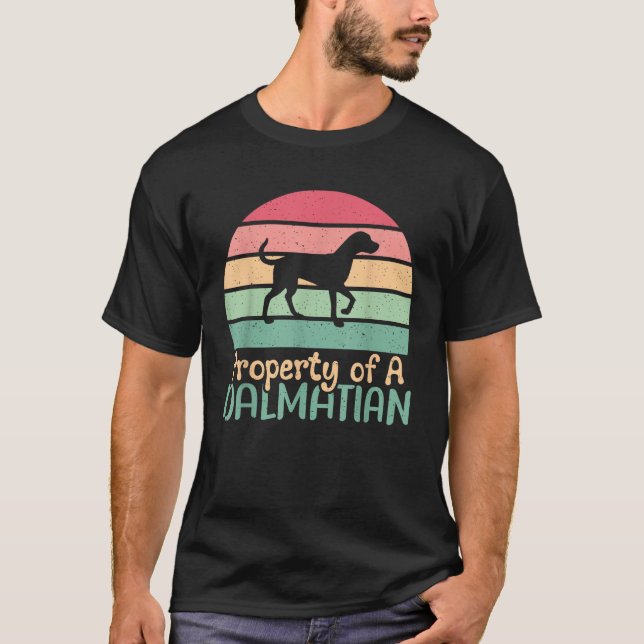 Property of a Dalmatian  T-Shirt (Front)