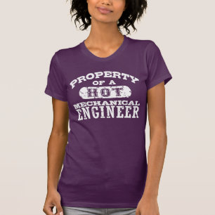 Property of a Hot Mechanical Engineer T-Shirt