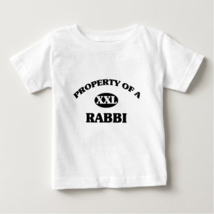 Property of a RABBI Baby T-Shirt