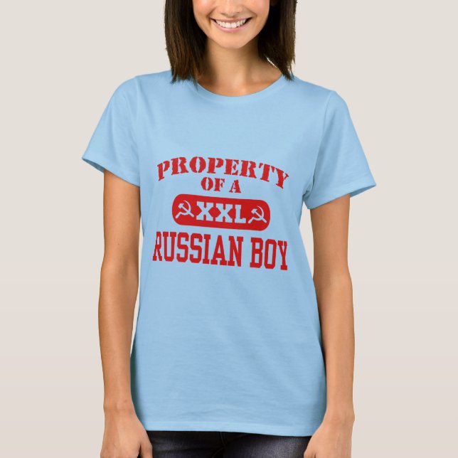 Property of a Russian Boy T-Shirt (Front)