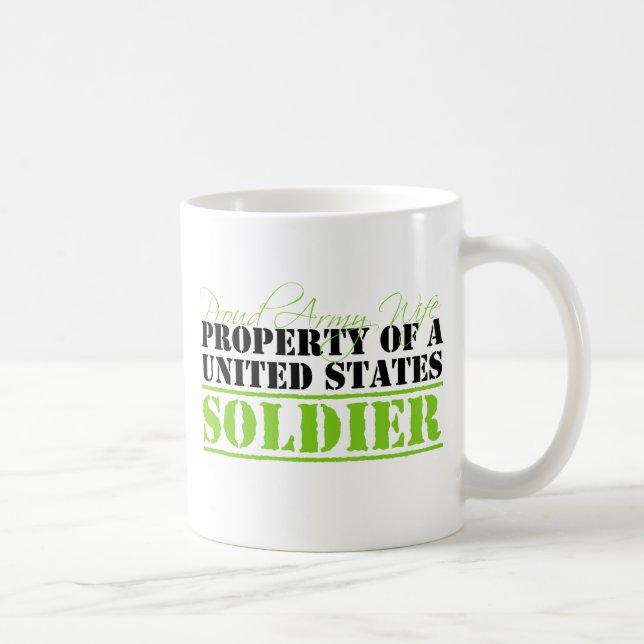 Property Of A Soldier Coffee Mug (Right)