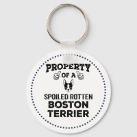 Property of a spoiled rotten Boston terrier Keycha