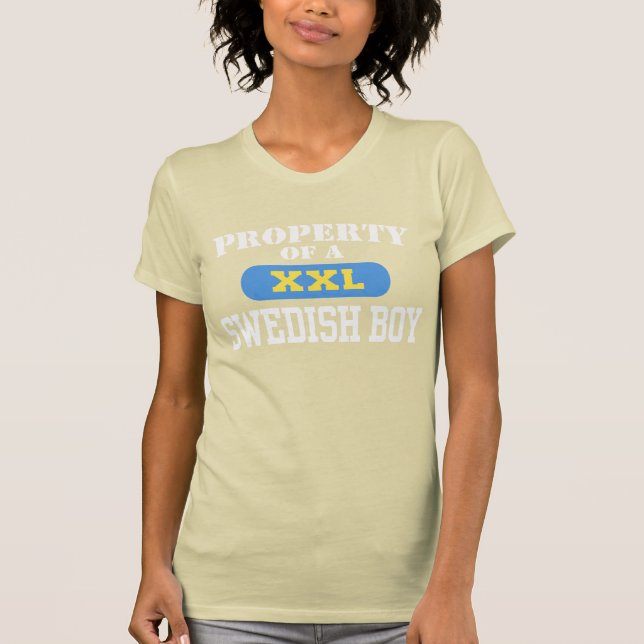Property of a Swedish Boy T-Shirt (Front)