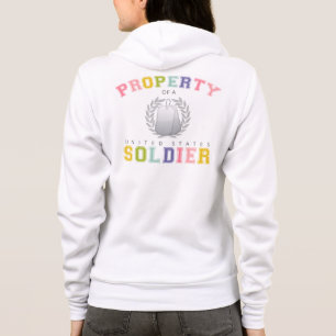 Property of a U.S. Soldier (Colourful) Hoodie