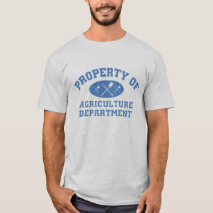 Property Of Agriculture Department (blue) T-Shirt
