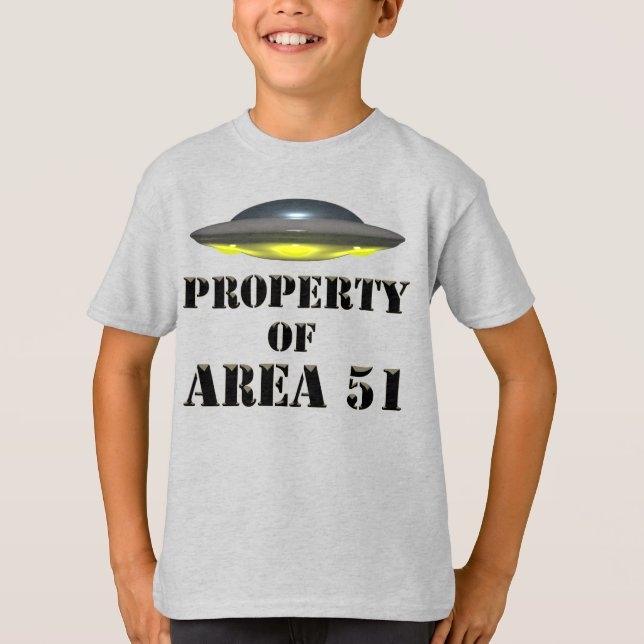 Property of Area 51 T-Shirt (Front)