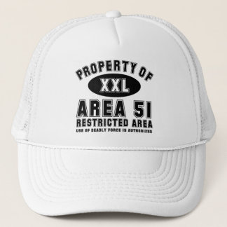Property of Area 51 Trucker Hat