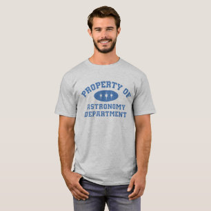 Property Of Astronomy Department (blue) T-Shirt