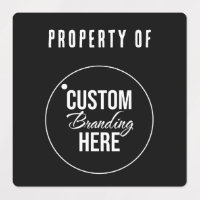 Property Of Black Business Logo Labels