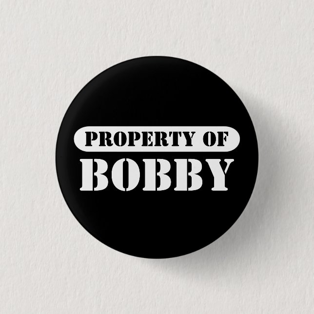 Property of Bobby Button (Front)