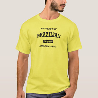 Property of Brazilian Jiu Jitsu Atheltic Departmen T-Shirt