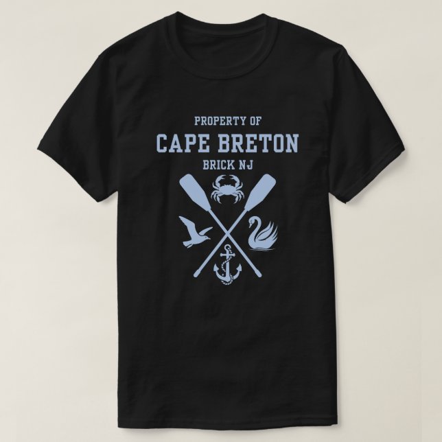 Property of Cape Breton  T-Shirt (Design Front)