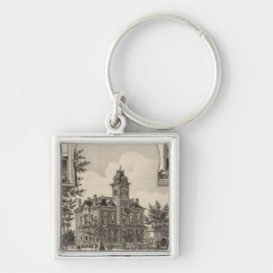 Property of CH Lebold, Abilene, Kansas Key Ring