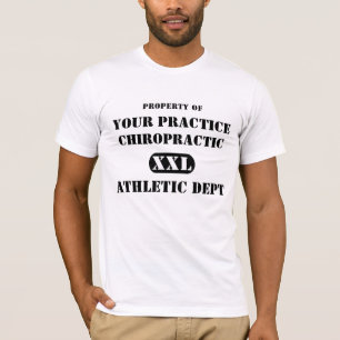 Property of Chiropractic Athletic Dept. T-Shirt