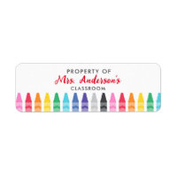 Property of Classroom Labels