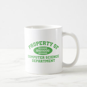 Property Of Computer Science Department (green) Coffee Mug