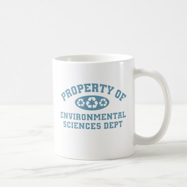 Property Of Environmental Sciences Coffee Mug (Right)