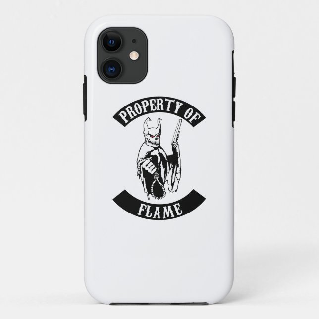 Property of Flame phone cover (Back)