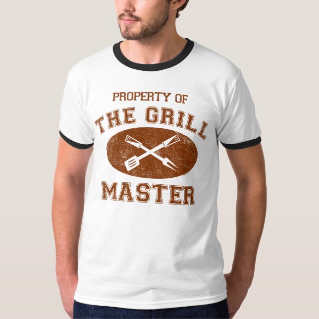 Property of Grill Master T-Shirt (Front)