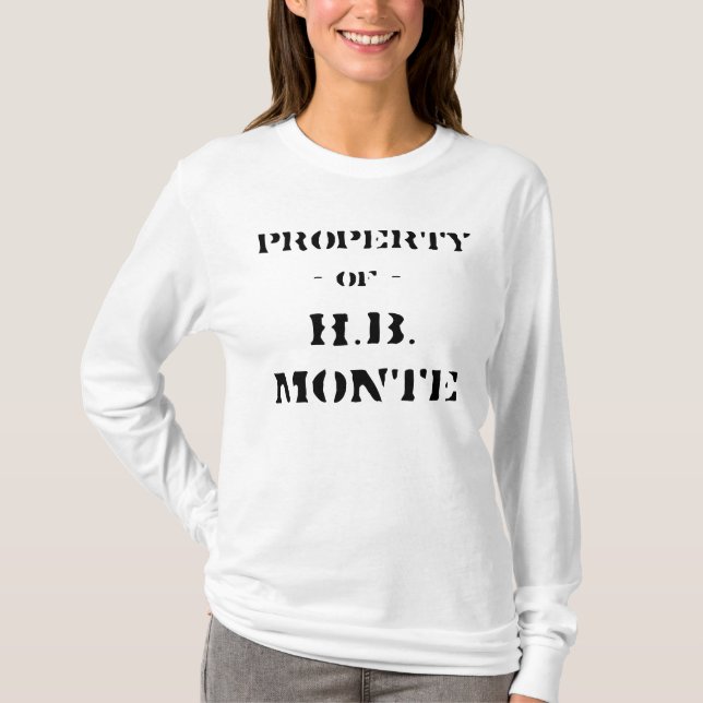 PROPERTY - OF - H.B. SWEAT SHIRT (Front)