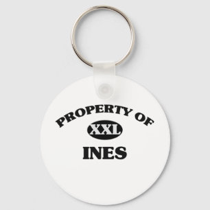 Property of INES Key Ring