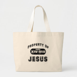 Property of Jesus Large Tote Bag