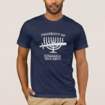 Property of Khazaria War Dept. Men's T-Shirt<br><div class="desc">In Emily Barton's 2016 novel "The Book of Esther, " Khazaria--a nation of Turkic warrior Jews who really ruled the Pontic-Caspian Steppe in the first millennium CE--is the last thing standing in Hitler's way as he attempts to conquer Stalingrad in August 1942. In the novel, Esther, a female warrior mounted...</div>