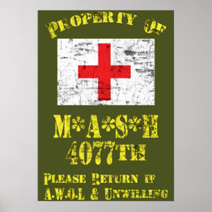 Property Of Mash 4077th Poster