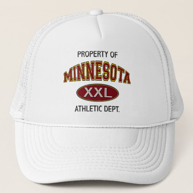 PROPERTY OF MINNESOTA ATHLETIC DEPT. TRUCKER HAT (Front)