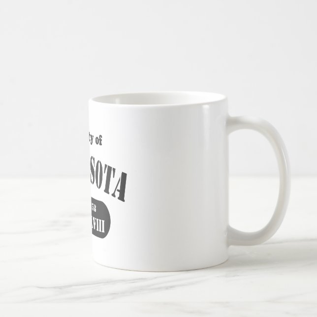 Property of Minnesota -black text Coffee Mug (Right)