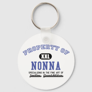 Property of Nonna Key Ring
