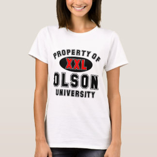 Property of Olson University T-Shirt