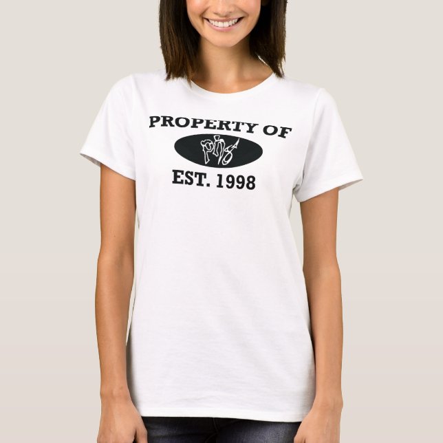 Property of Ph8 Ladies Spaghetti Strap Tank (Front)