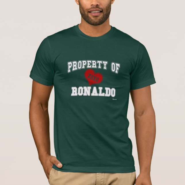 Property of Ronaldo T-Shirt (Front)