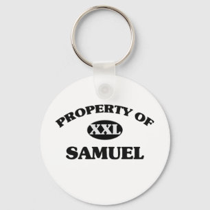 Property of SAMUEL Key Ring
