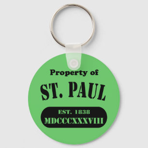 Property of St. Paul Key Ring