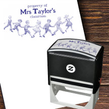 Property of Teacher's Classroom Vintage Art Style