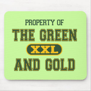 Property of The Green and Gold1 Mouse Pad