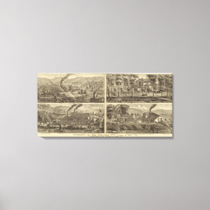 Property of the Hartford City Coal and Salt Canvas Print