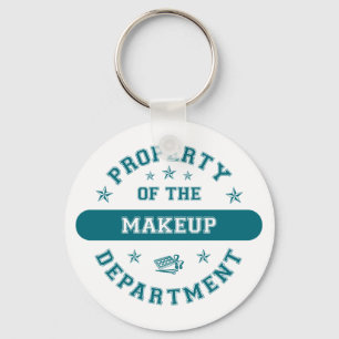 Property of the Makeup Department Key Ring