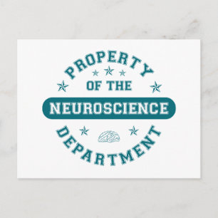 Property of the Neuroscience Department Postcard